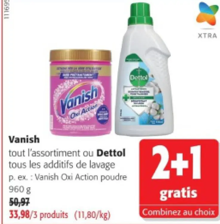 Offre: Vanish Oxi Action poudre