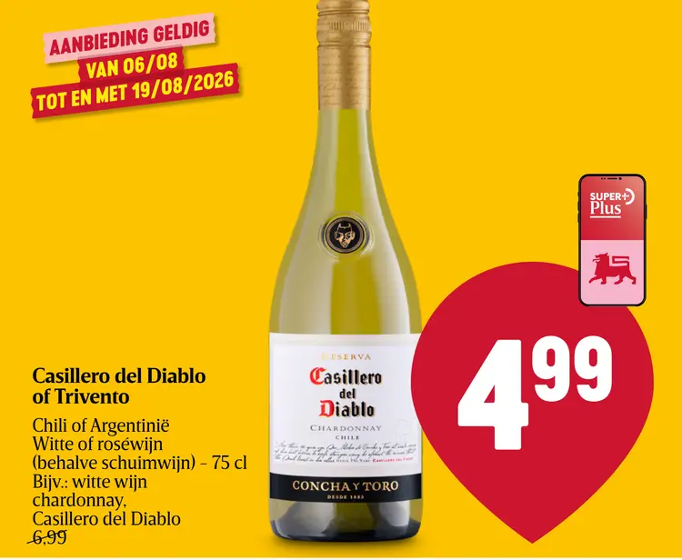 Promotie: Casillero del Diablo of Trivento