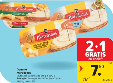 Offre: Gamme Maredsous