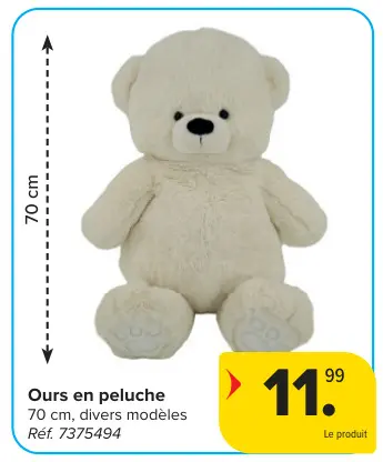 Offre: Ours en peluche