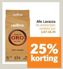 Aanbieding: Alle Lavazza