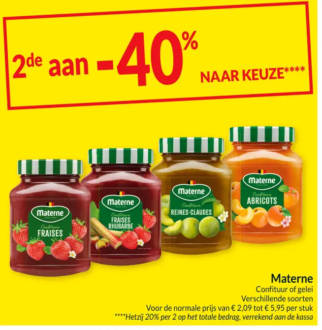 Promotie: Confituur of gelei