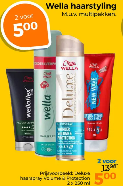 Aanbieding: Wella haarstyling
