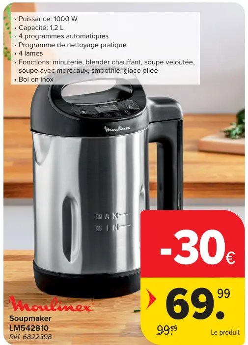 Offre: Soupmaker LM542810