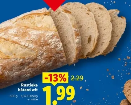 Promotie: Rustieke bâtard wit