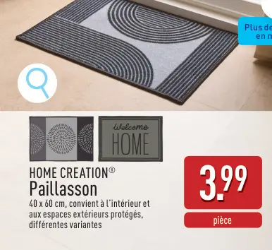 Offre: Paillasson