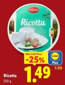 Aanbieding: Ricotta