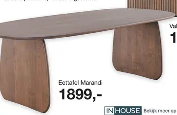 Aanbieding: Eettafel Marandi