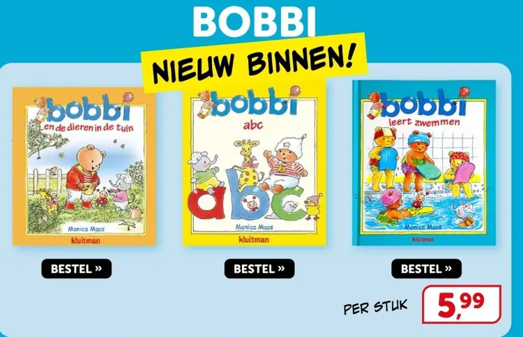 Aanbieding: Bobbi boeken