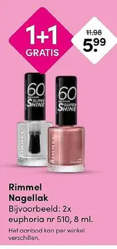 Aanbieding: Rimmel Nagellak