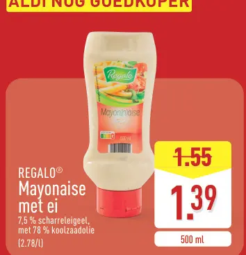 Promotie: Mayonaise met ei