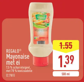 Promotie: Mayonaise met ei