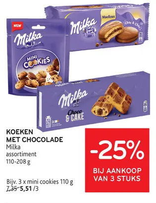 Promotie: Koeken met chocolade