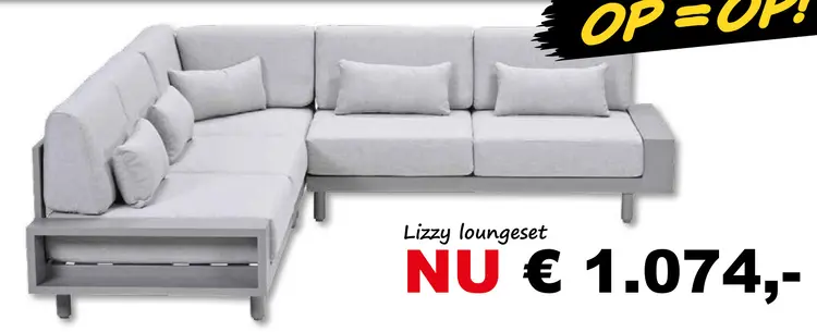 Aanbieding: Lizzy loungeset