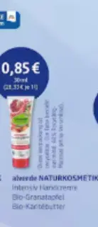 Aanbieding: Intensiv Handcreme Bio-Granatapfel Bio-Karité