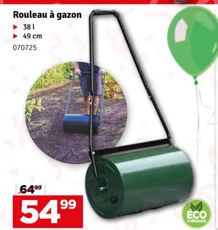 Offre: Rouleau à gazon