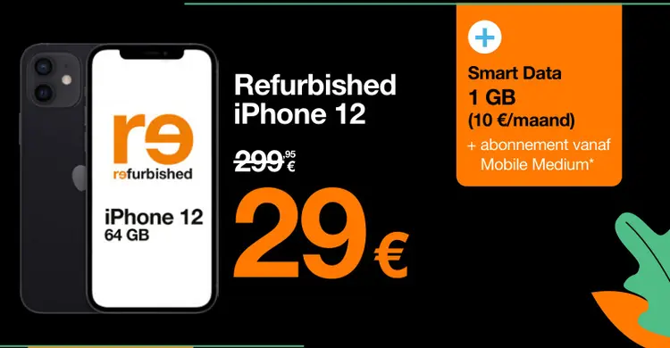 Promotie: Refurbished iPhone 12