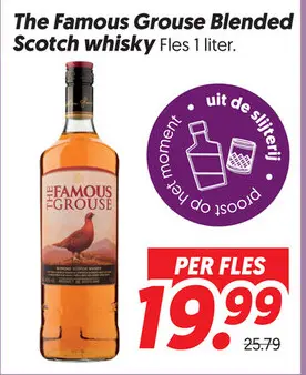 Aanbieding: The Famous Grouse Blended Scotch whisky