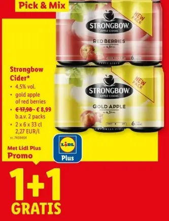 Promotie: Strongbow Cider