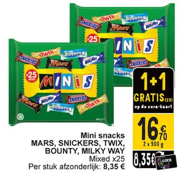 Aanbieding: Mini snacks