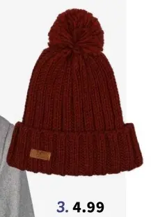 Aanbieding: Muts met pompom