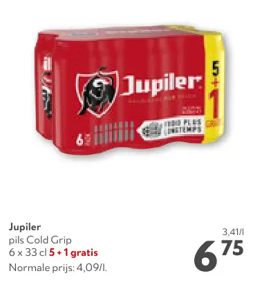 Promotie: Jupiler pils Cold Grip