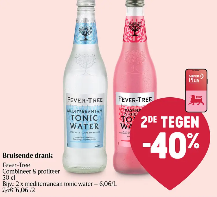 Promotie: Fever-Tree Bruisende drank