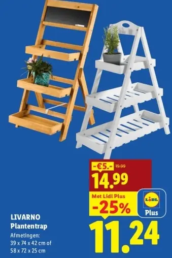Aanbieding: Plantentrap