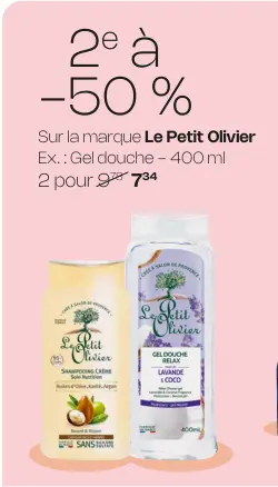 Offre: Gel douche