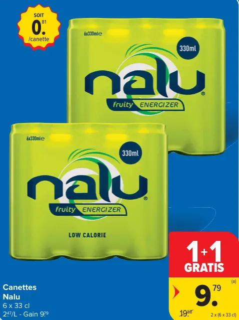 Offre: Canettes Nalu
