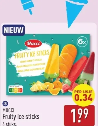 Aanbieding: Fruity ice sticks