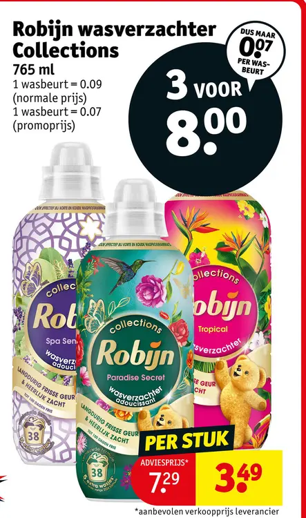 Promotie: Wasverzachter Collections