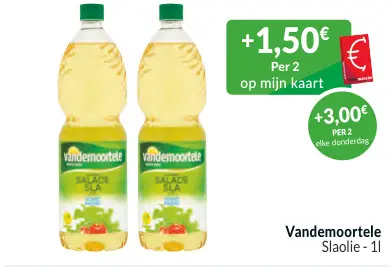 Promotie: Slaolie