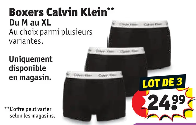 Offre: Boxers