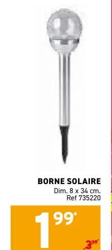 Offre: Borne solaire
