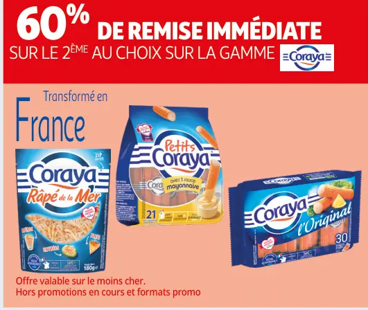 Offre: Coraya crab sticks