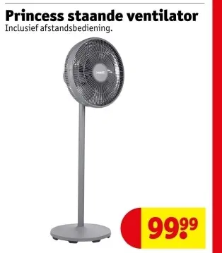 Aanbieding: staande ventilator