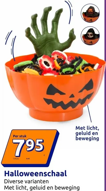 Promotie: Halloweenschaal