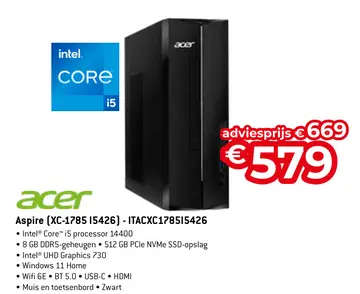 Aanbieding: Aspire (XC-1785 I5426) - ITACXC1785I5426