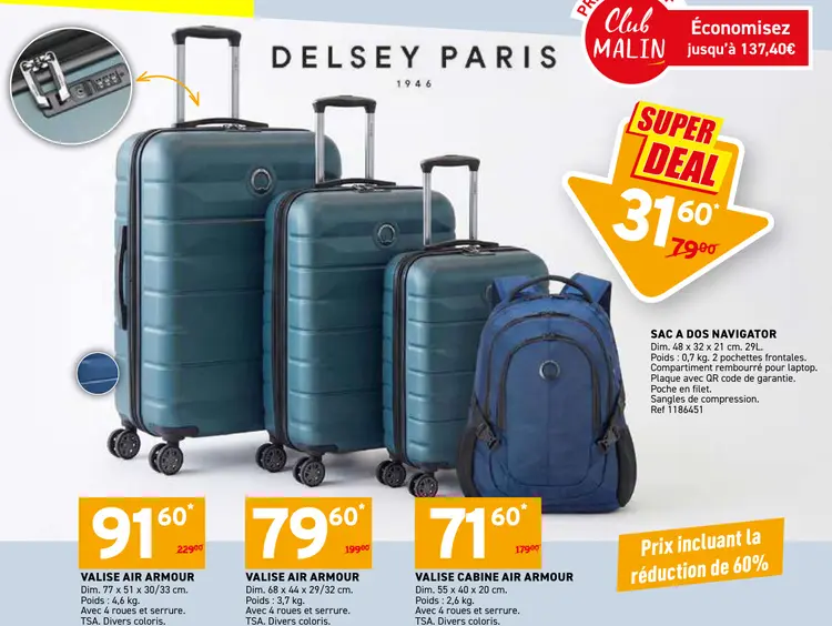Offre: Sac a dos navigator