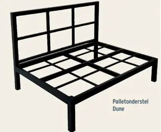 Promotie: Pallettonderstel Dune