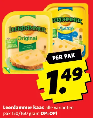 Aanbieding: Kaas alle varianten