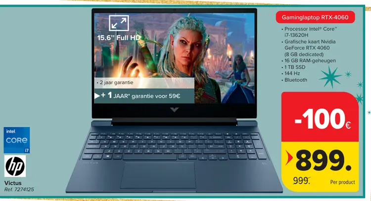 Aanbieding: Gaminglaptop RTX-4060