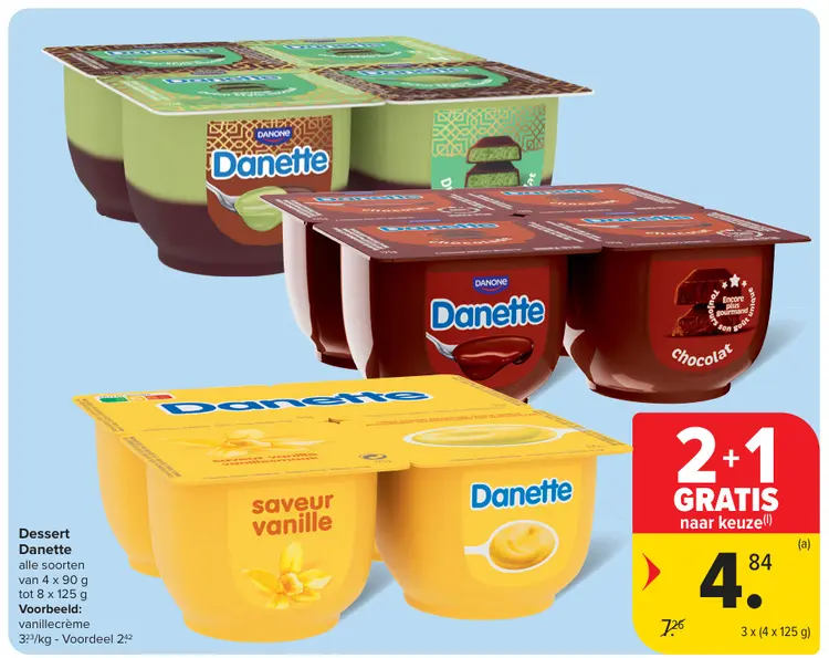 Promotie: Dessert