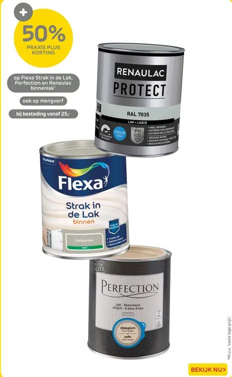 Aanbieding: Flexa Strak in de Lak, Perfection en Renaulac