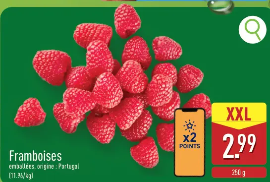 Offre: Framboises