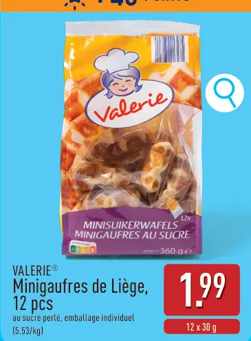 Offre: Minigaufres de Liège