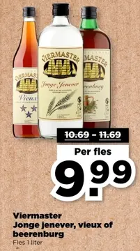Aanbieding: Viermaster Jonge jenever, vieux of beerenburg