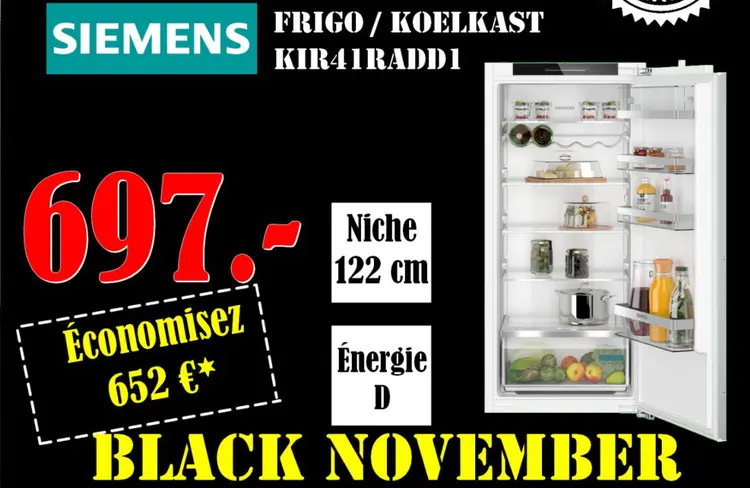 Aanbieding: Frigo / koelkast kir41radd1