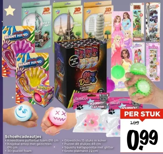 Aanbieding: Schoencadeautjes